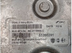 Recambio de centralita motor uce para opel combo furgoneta/monovolumen (x12) 1.3 cdti (b05) referencia OEM IAM 55266281   2