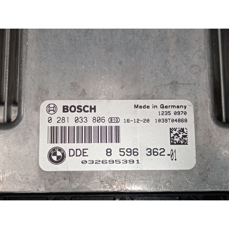 Recambio de centralita motor uce para bmw 2 active tourer (f45) 218 d referencia OEM IAM 8596362 0281033806 