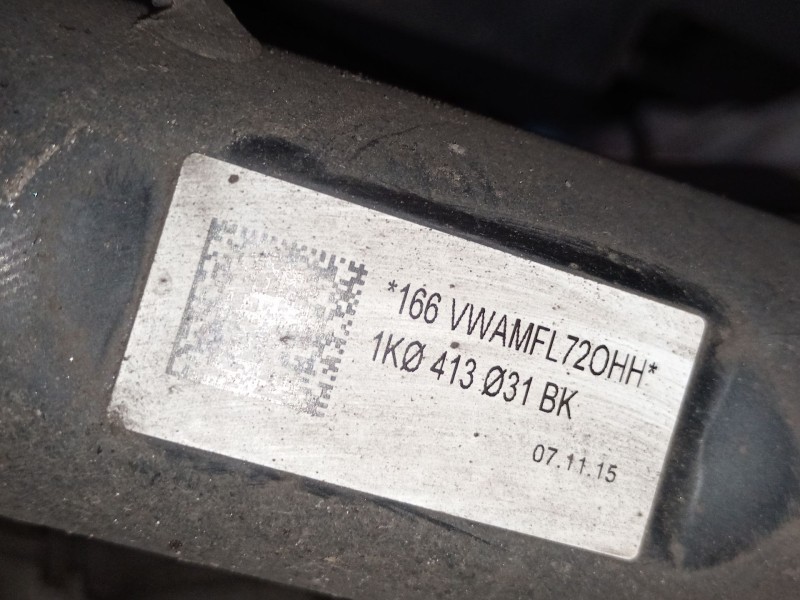 Recambio de amortiguador delantero derecho para skoda yeti (5l) 1.2 tsi referencia OEM IAM 1K0413031BK  