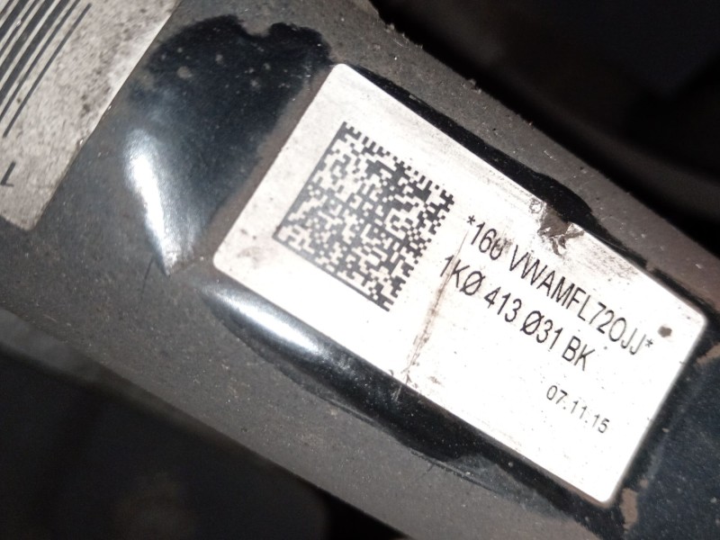 Recambio de amortiguador delantero izquierdo para skoda yeti (5l) 1.2 tsi referencia OEM IAM 1K0413031BK  
