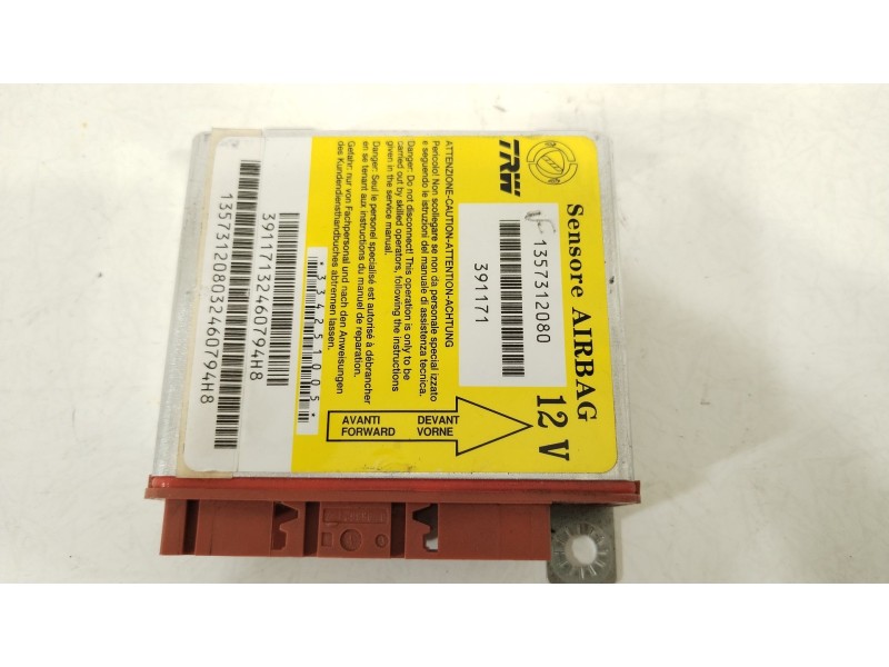 Recambio de centralita airbag para citroën jumper iii autobús 2.2 hdi 120 referencia OEM IAM 1357312080  