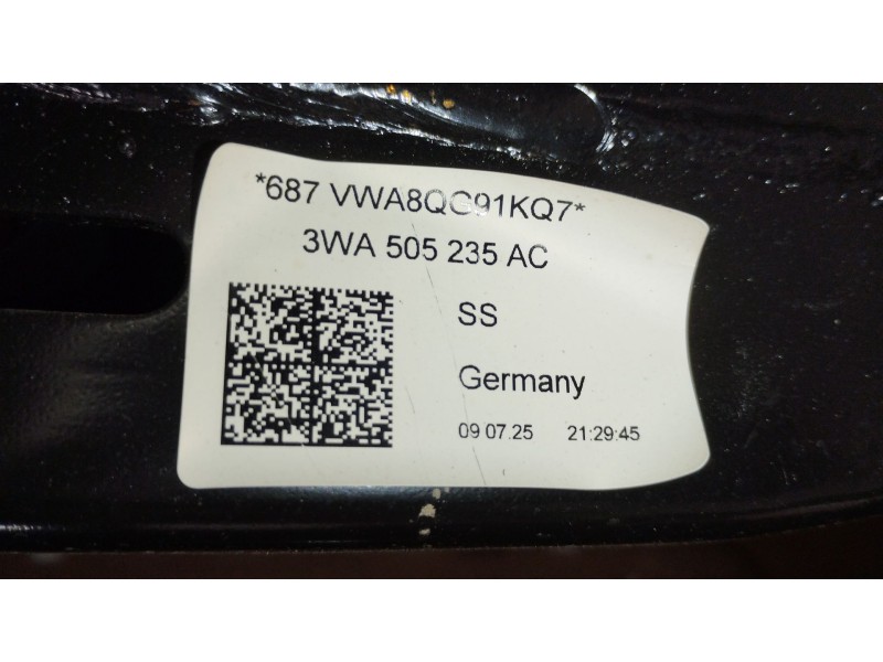 Recambio de puente trasero para volkswagen tiguan (ad1, ax1) 1.5 tsi referencia OEM IAM 3WA505235AC  