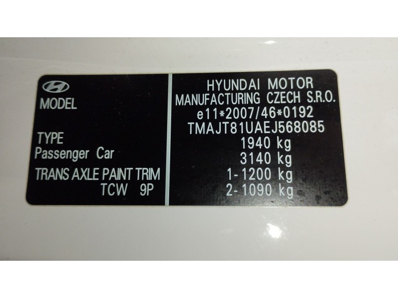 Recambio de motor completo para hyundai ix35 (lm, el, elh) 1.7 crdi referencia OEM IAM D4FD  