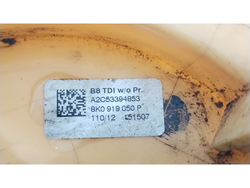 Recambio de bomba combustible para audi a4 b8 (8k2) 2.0 tdi referencia OEM IAM 8K0919050P  