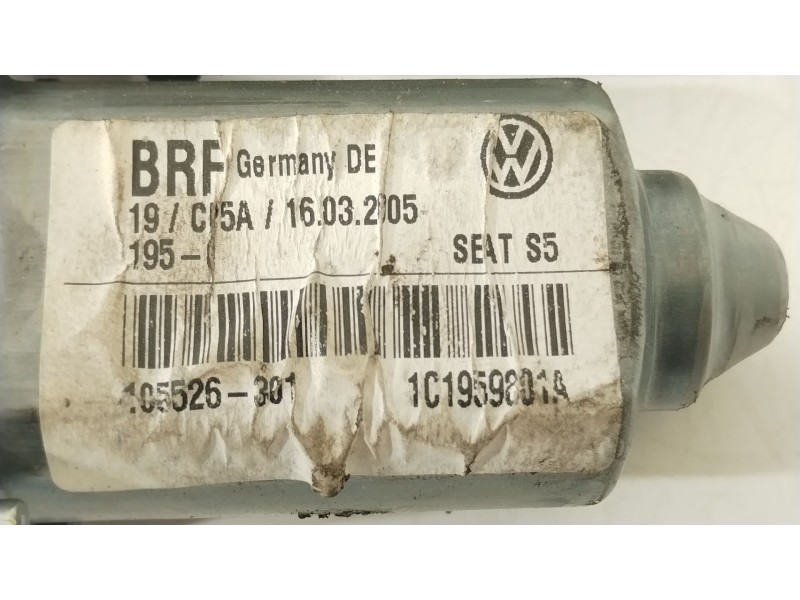 Recambio de motor elevalunas delantero izquierdo para seat leon (1m1) 1.9 tdi referencia OEM IAM 1C1959801A  