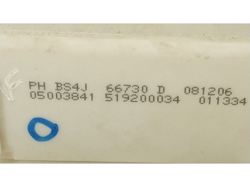 Recambio de caja reles / fusibles para mazda 3 sedán (bk) 1.6 di turbo (bk12y) referencia OEM IAM BS4J66730D  