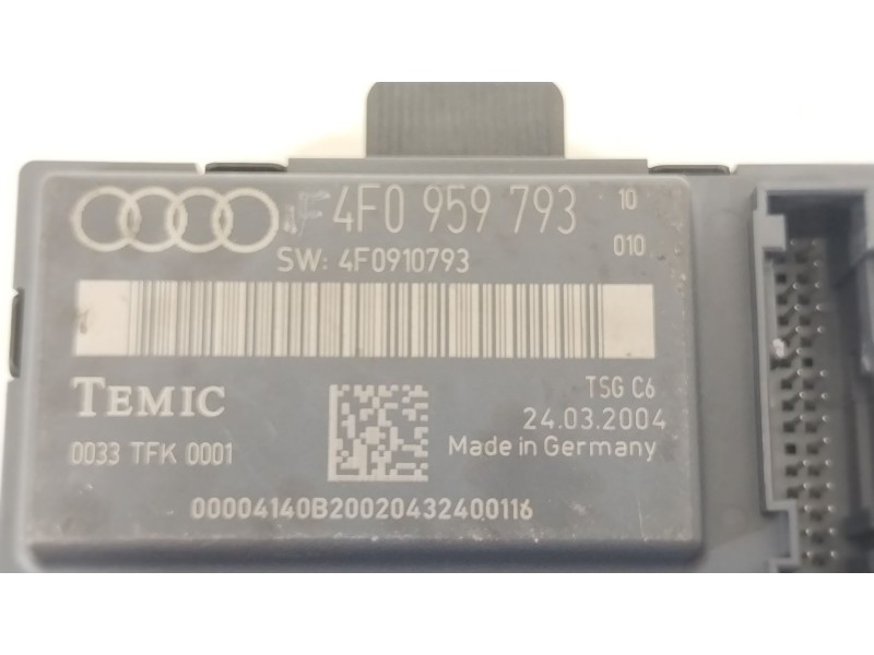 Recambio de modulo electronico para audi a6 c6 (4f2) 3.2 fsi referencia OEM IAM 4F0959793  