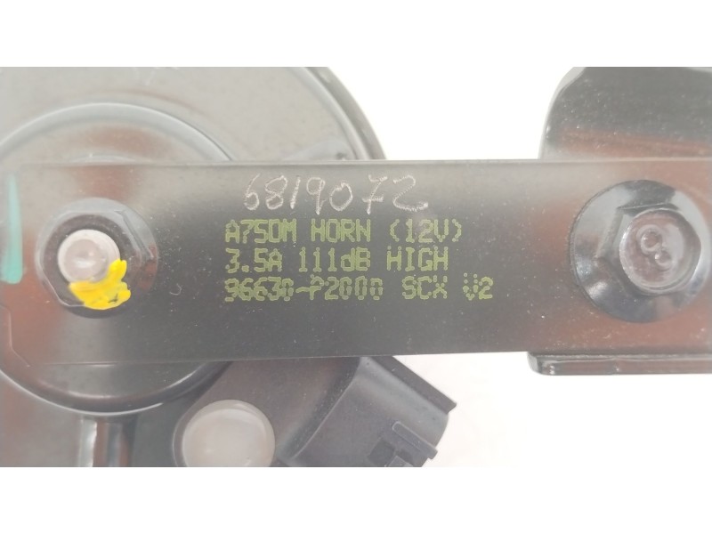 Recambio de claxon para kia sorento () referencia OEM IAM 96630P2000  