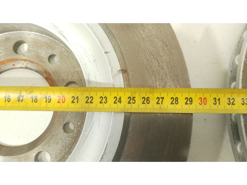 Recambio de disco freno trasero para peugeot traveller autobús (v_) 2.0 bluehdi 145 referencia OEM IAM 1616394580  