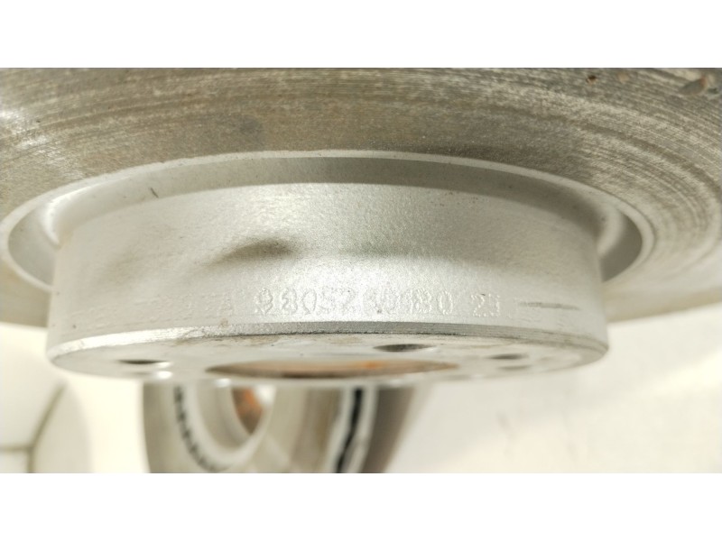 Recambio de disco freno delantero para peugeot traveller autobús (v_) 2.0 bluehdi 145 referencia OEM IAM 9805260180  
