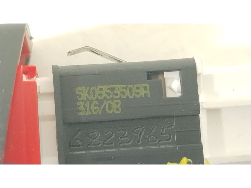 Recambio de warning para volkswagen golf vi (5k1) 1.4 tsi referencia OEM IAM 5K0953509A  