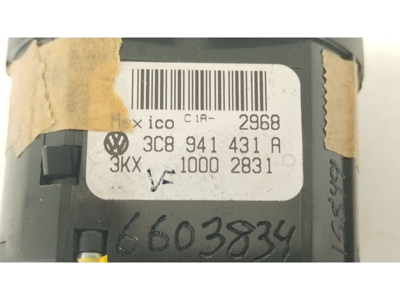 Recambio de mando luces para volkswagen golf vi (5k1) 1.4 tsi referencia OEM IAM 3C8941431A  