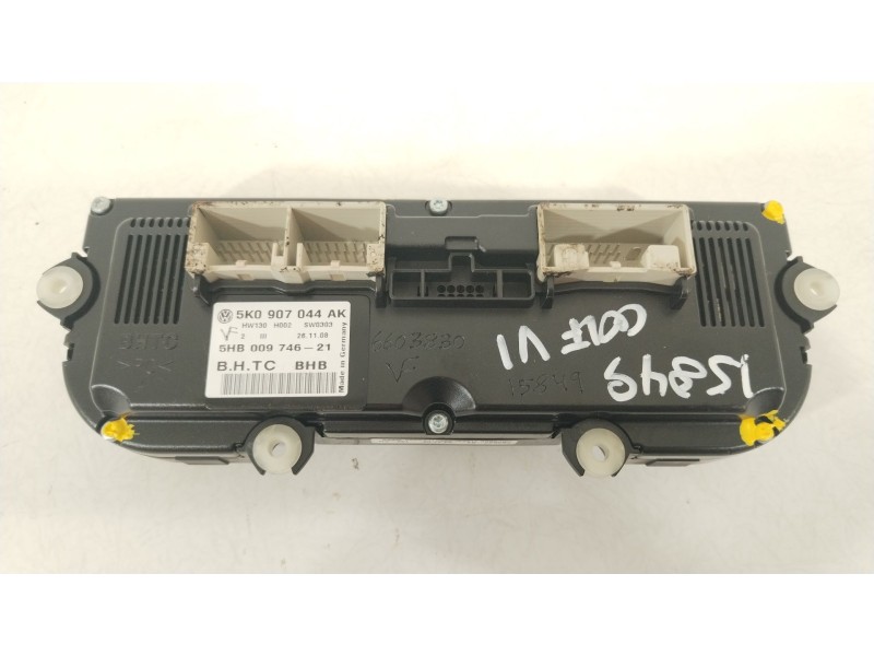 Recambio de mando climatizador para volkswagen golf vi (5k1) 1.4 tsi referencia OEM IAM 5K0907044AK  