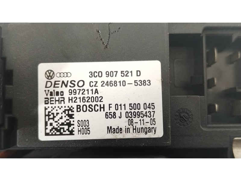 Recambio de ventilador calefaccion para volkswagen golf vi (5k1) 1.4 tsi referencia OEM IAM 3C1820015L 3C0907521D 