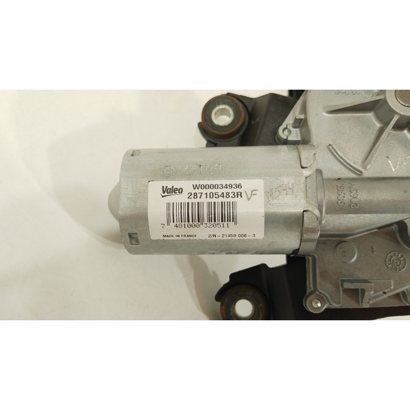 Recambio de motor limpia trasero para renault clio iv (bh_) 1.5 dci 90 referencia OEM IAM 287105483R  