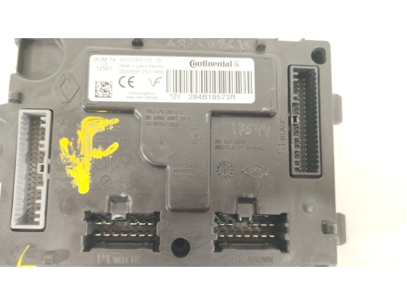 Recambio de modulo electronico para renault clio iv (bh_) 1.5 dci 90 referencia OEM IAM 284B19573R  