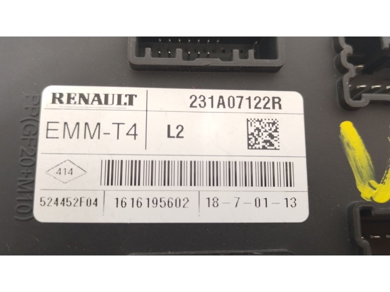 Recambio de modulo electronico para renault clio iv (bh_) 1.5 dci 90 referencia OEM IAM 231A07122R  
