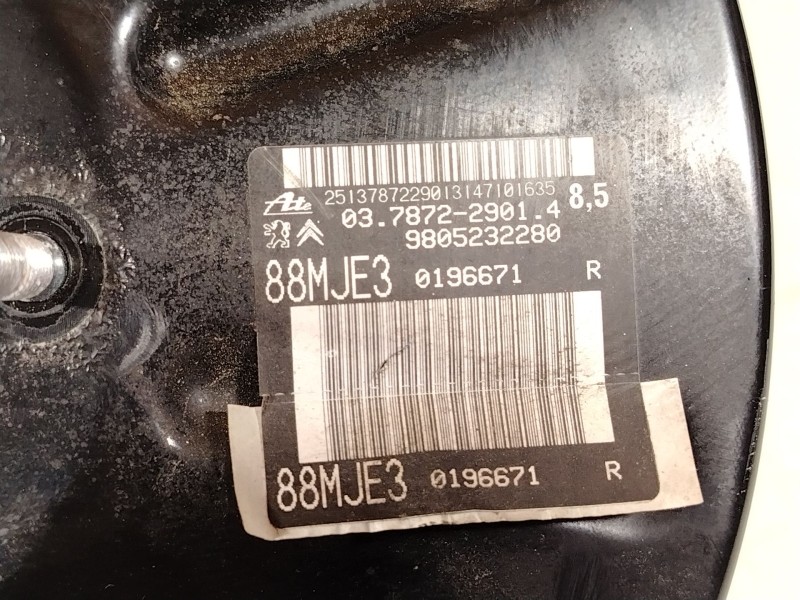 Recambio de servofreno para peugeot expert autobús (v_) 1.6 bluehdi 115 referencia OEM IAM 9805232280 03787229014 