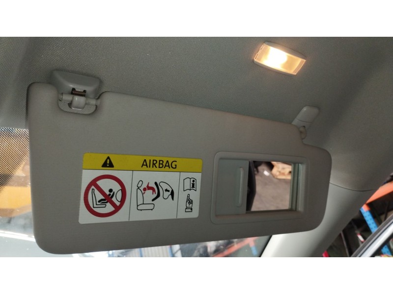 Recambio de parasol derecho para seat leon (5f1) 1.6 tdi referencia OEM IAM 5F0857552CL  