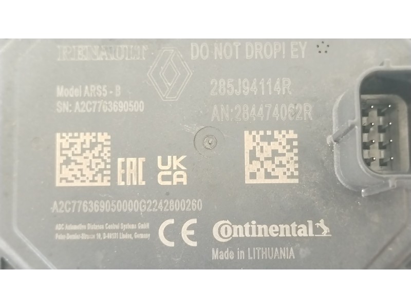 Recambio de sensor para dacia sandero iii 1.0 sce 65 referencia OEM IAM 285J94114R  