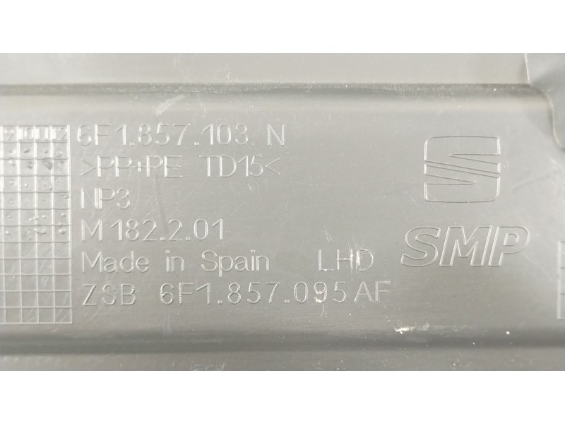 Recambio de guantera para seat ibiza (kj1) fr ib referencia OEM IAM 6F1857103N  