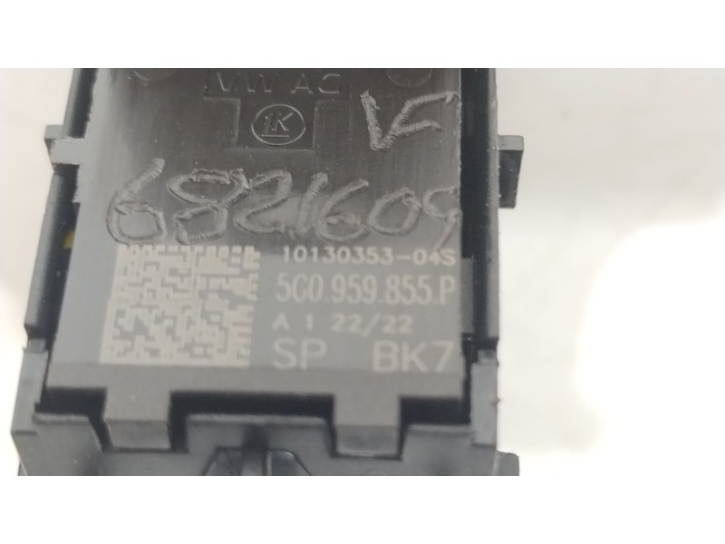 Recambio de mando elevalunas trasero izquierdo para seat ibiza (kj1) fr ib referencia OEM IAM 5G0959855P  