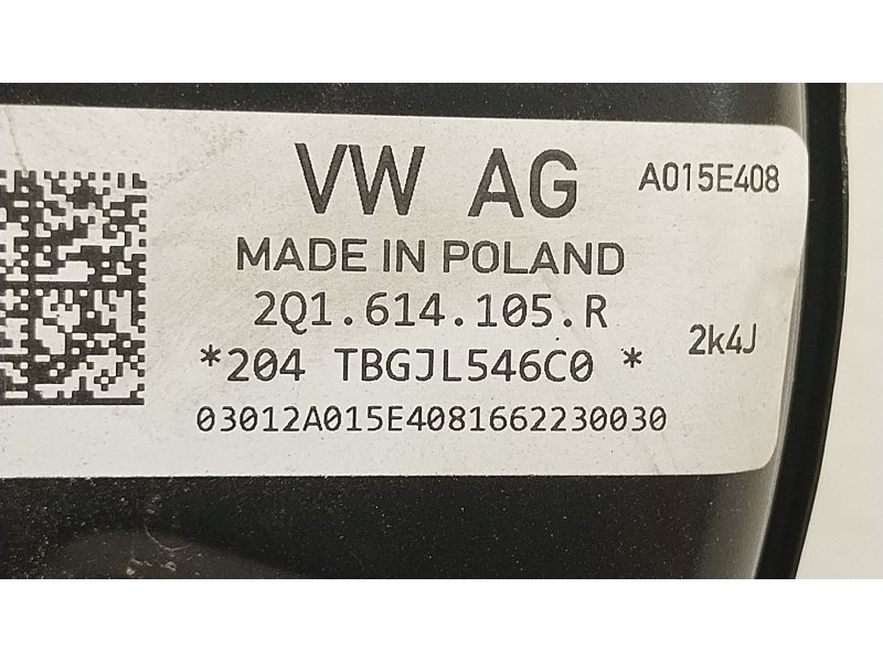 Recambio de servofreno para seat ibiza (kj1) fr ib referencia OEM IAM 2Q1614105R  