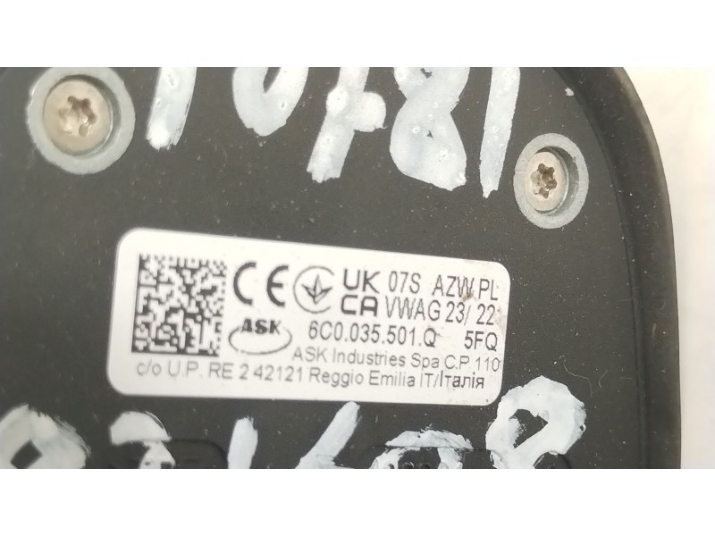 Recambio de base de antena para seat ibiza (kj1) fr ib referencia OEM IAM 6C0035501Q  