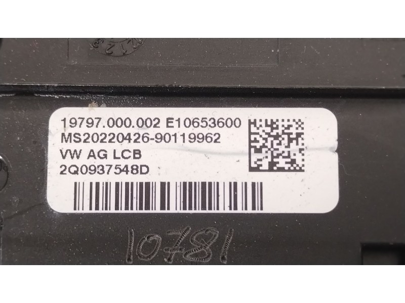 Recambio de caja reles / fusibles para seat ibiza (kj1) fr ib referencia OEM IAM 2Q0937548D  