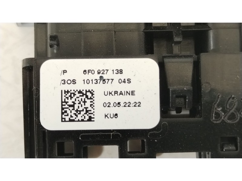 Recambio de mando multifuncion para seat ibiza (kj1) fr ib referencia OEM IAM 6F0927138  