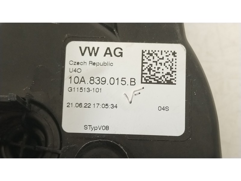 Recambio de cerradura puerta trasera izquierda para seat ibiza (kj1) fr ib referencia OEM IAM 10A839015B  