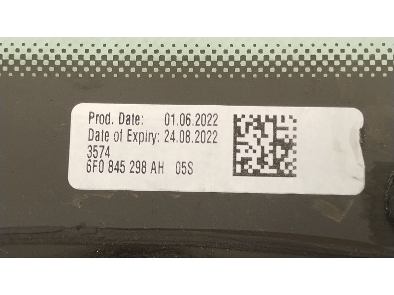Recambio de luna custodia trasera derecha para seat ibiza (kj1) fr ib referencia OEM IAM 6F0845298AH 6F0845298AHNVB 