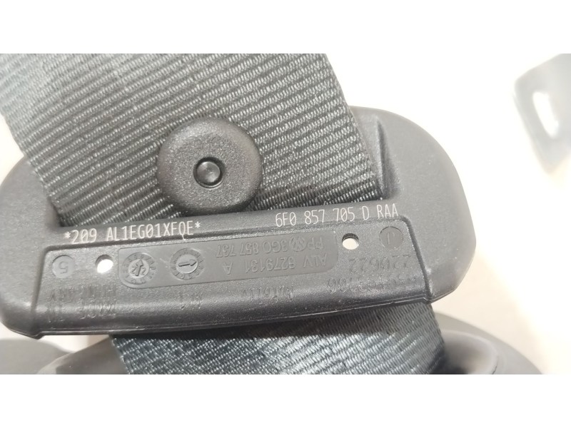 Recambio de cinturon seguridad delantero izquierdo para seat ibiza (kj1) fr ib referencia OEM IAM 6F0857705D 6F0857705DRAA 