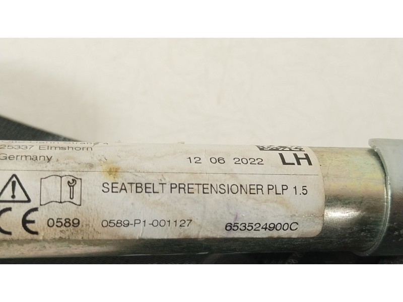 Recambio de cinturon seguridad delantero izquierdo para seat ibiza (kj1) fr ib referencia OEM IAM 6F0857705D 6F0857705DRAA 
