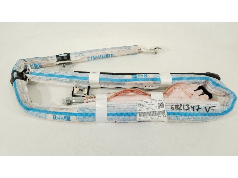 Recambio de airbag cortina delantero derecho para seat ibiza (kj1) fr ib referencia OEM IAM 6F0880742H  