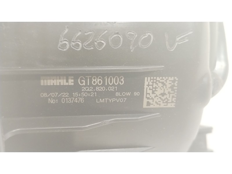 Recambio de ventilador calefaccion para seat ibiza (kj1) fr referencia OEM IAM 2Q2820021 GT861003 