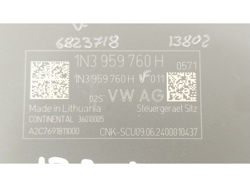 Recambio de modulo electronico para cupra tavascan tavascan referencia OEM IAM 1N3959760H  