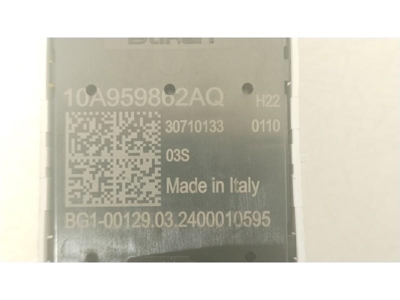 Recambio de mando elevalunas delantero izquierdo para cupra tavascan tavascan referencia OEM IAM 10A959862AQ 10A959862AQIFZ 