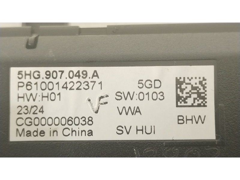 Recambio de pantalla multifuncion para cupra tavascan tavascan referencia OEM IAM 5HG907049A 5HG907049ABHW 