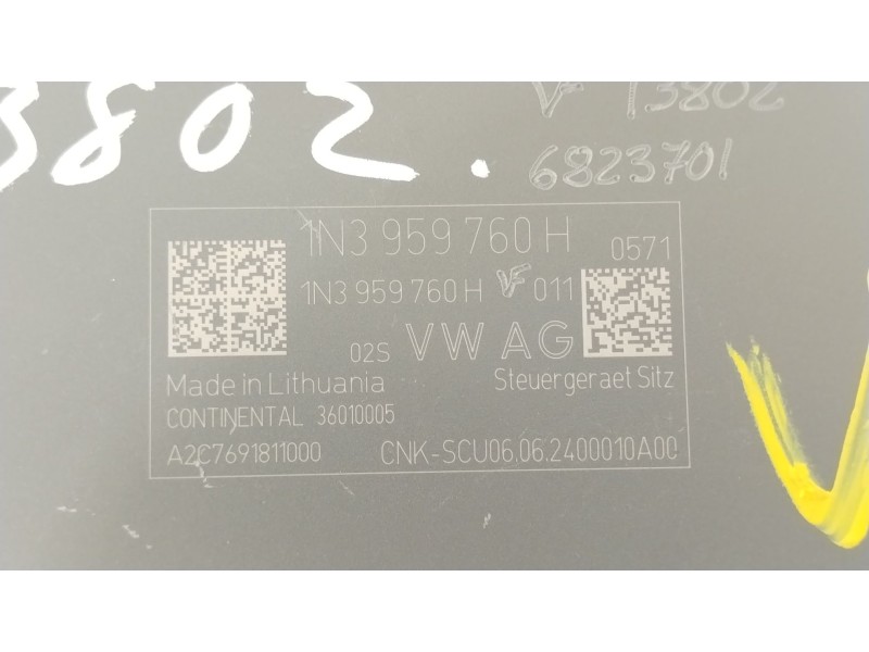 Recambio de modulo electronico para cupra tavascan tavascan referencia OEM IAM 1N3959760H  
