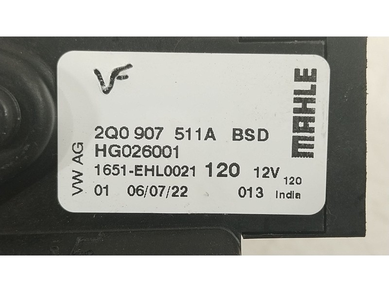 Recambio de motor apertura trampillas climatizador para seat ibiza (kj1) fr referencia OEM IAM 2Q0907511A  