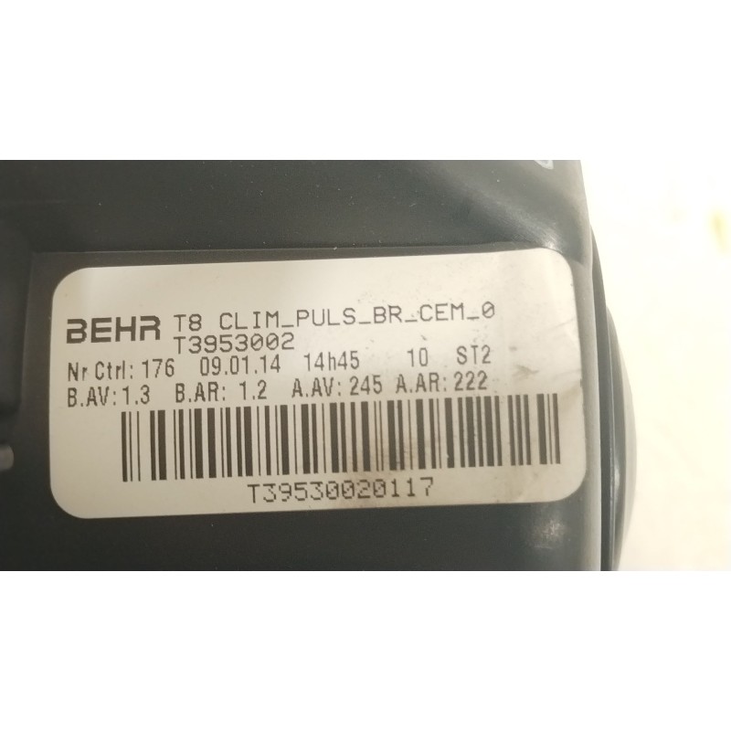Recambio de ventilador calefaccion para peugeot 3008 i monospace (0u_) 1.6 vti referencia OEM IAM T3953002 6441CP 