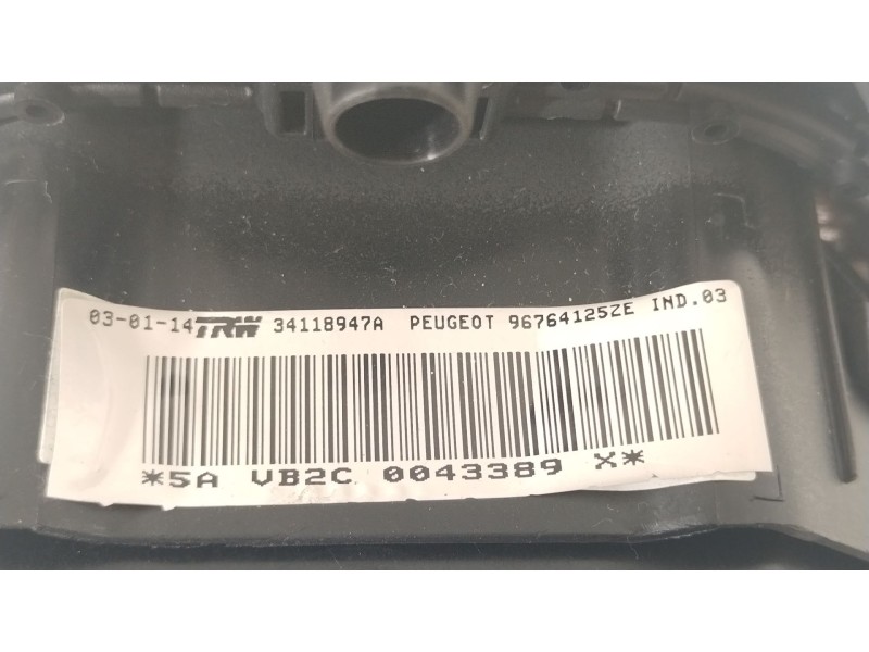 Recambio de airbag delantero izquierdo para peugeot 3008 i monospace (0u_) 1.6 vti referencia OEM IAM 96764125ZE  