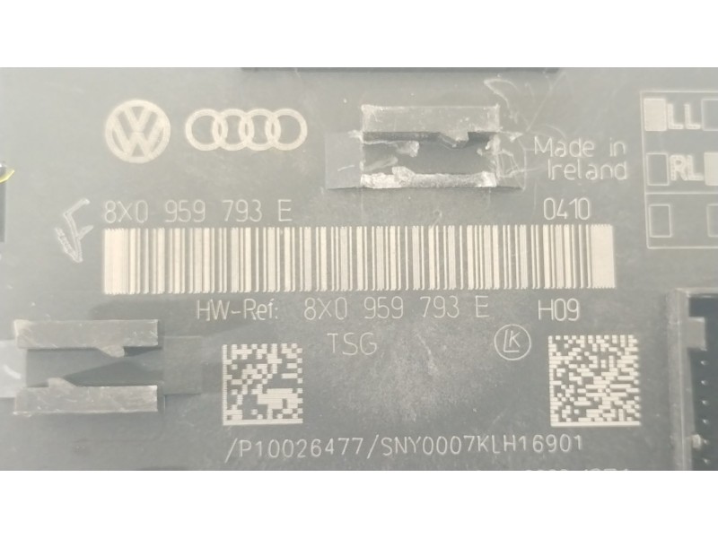 Recambio de modulo confort para audi q3 (8ub, 8ug) 2.0 tdi referencia OEM IAM 8X0959793E  