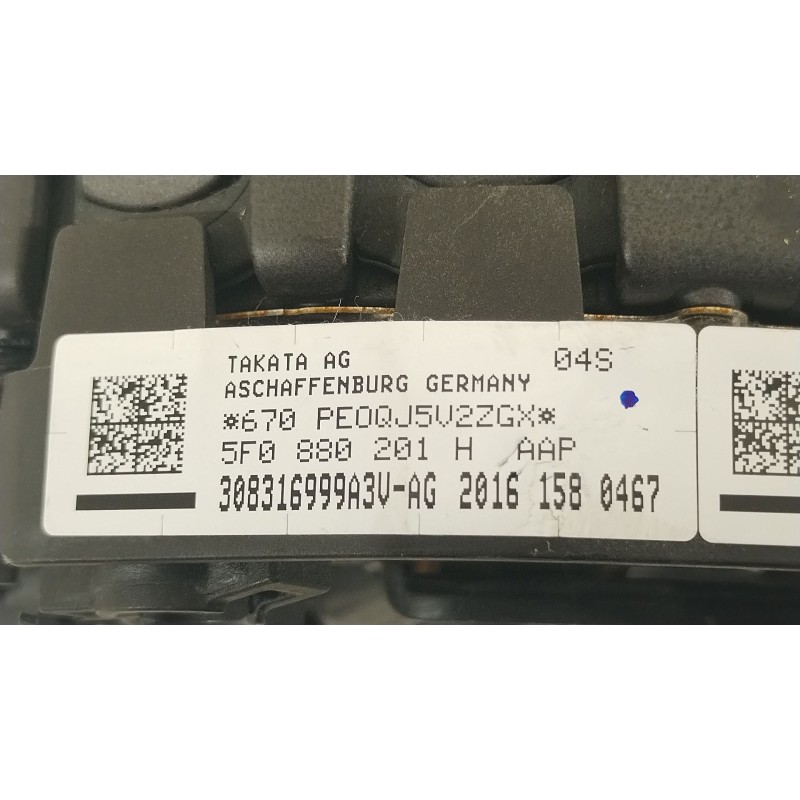 Recambio de airbag delantero izquierdo para seat ibiza iv (6j5, 6p1) 1.2 tsi referencia OEM IAM 5F0880201HAAP 5F0880201H 