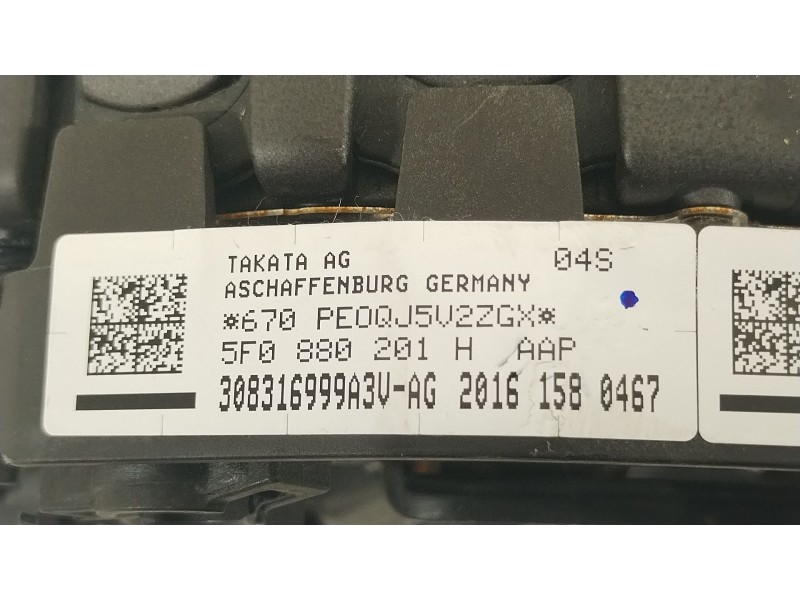 Recambio de airbag delantero izquierdo para seat ibiza iv (6j5, 6p1) 1.2 tsi referencia OEM IAM 5F0880201HAAP 5F0880201H 