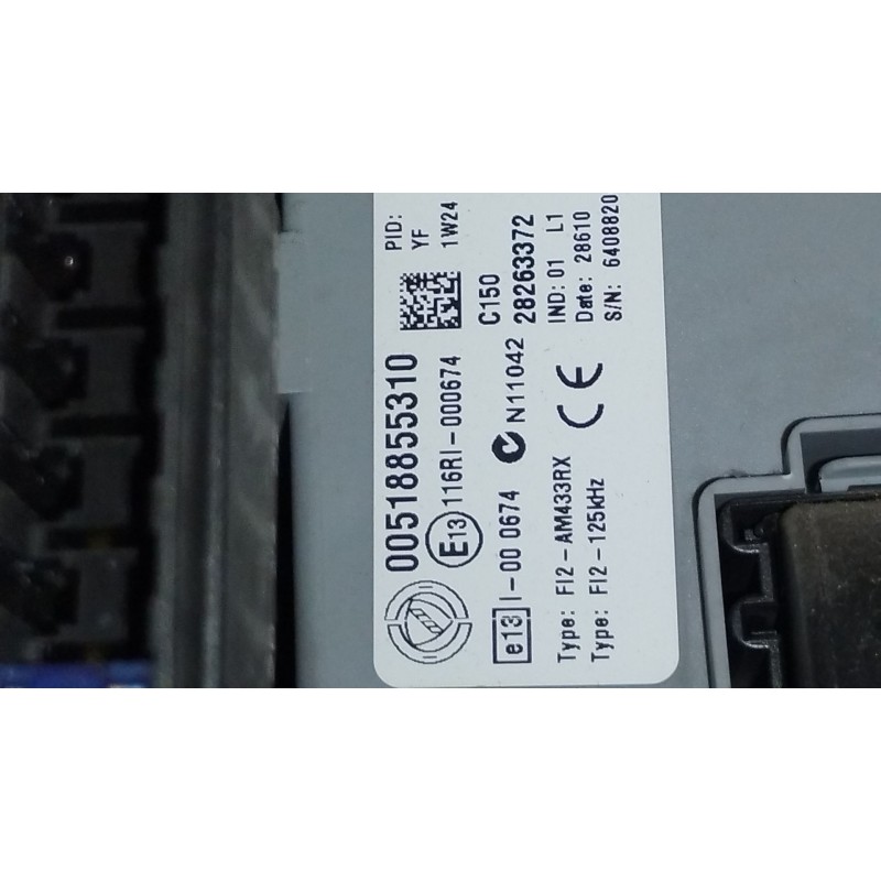 Recambio de caja reles / fusibles para fiat doblo furgoneta/monovolumen (223_) 1.3 d multijet referencia OEM IAM 518855310  