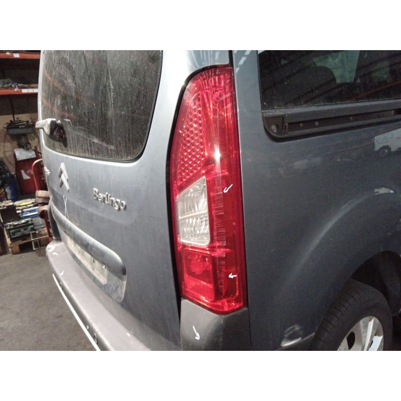 Recambio de piloto trasero derecho para citroën berlingo multispace (b9) 1.6 hdi 110 referencia OEM IAM 9680545180  