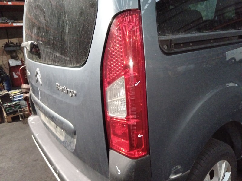 Recambio de piloto trasero derecho para citroën berlingo multispace (b9) 1.6 hdi 110 referencia OEM IAM 9680545180  