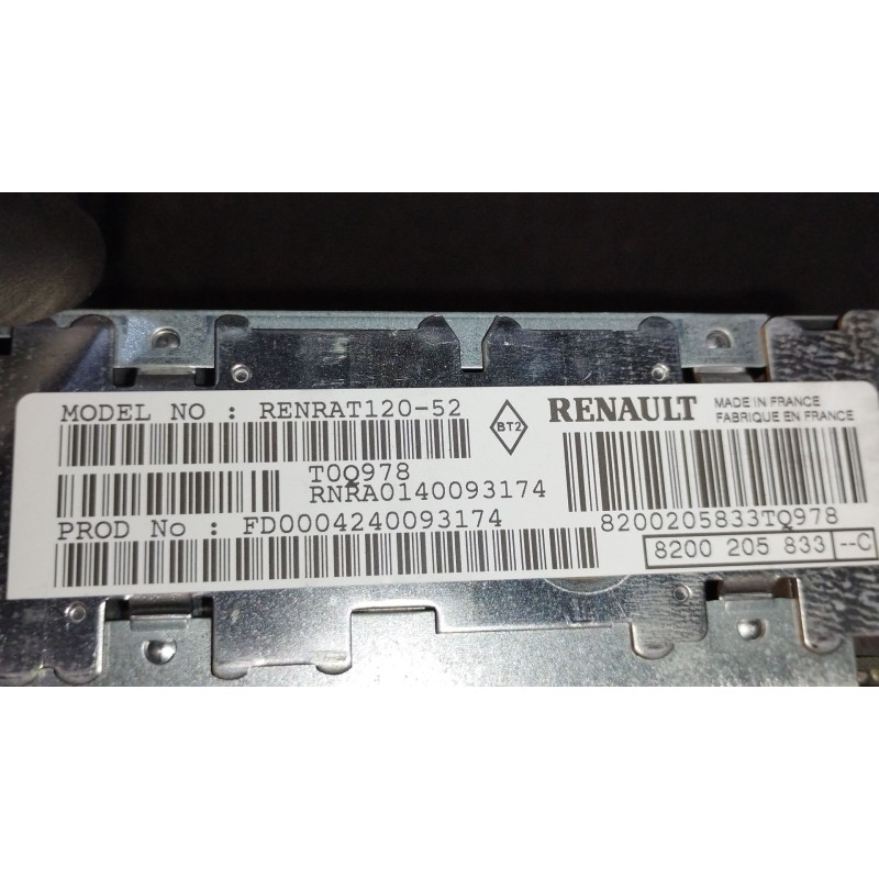 Recambio de modulo electronico para renault espace iv (jk0/1_) 3.0 dci (jk0j, jk0v) referencia OEM IAM 8200205833  
